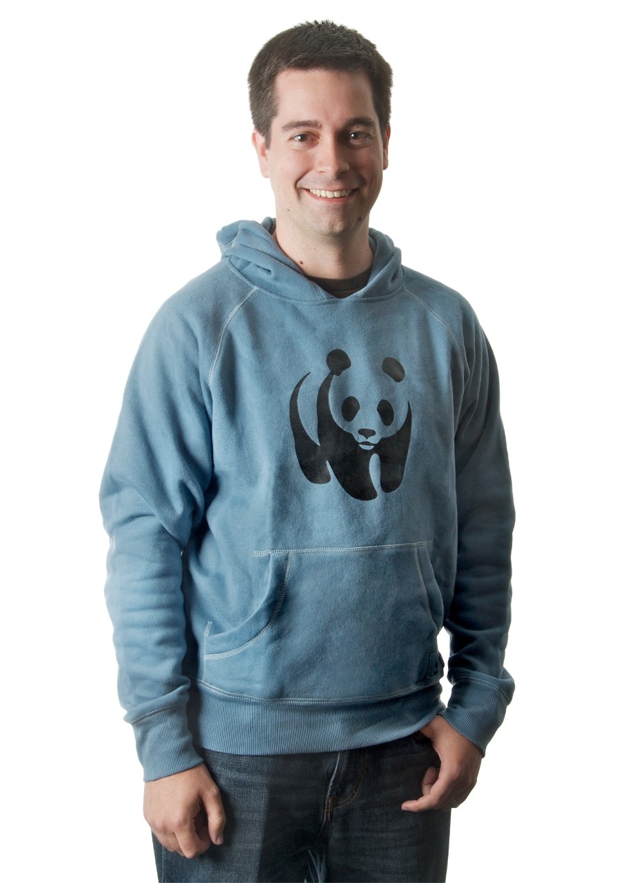 Portrait of World Wildlife Federation executive Mac Mirabile standing up