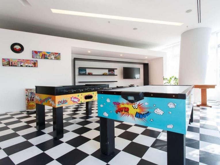 Interior game room of SAS Sao Paulo Brazil office