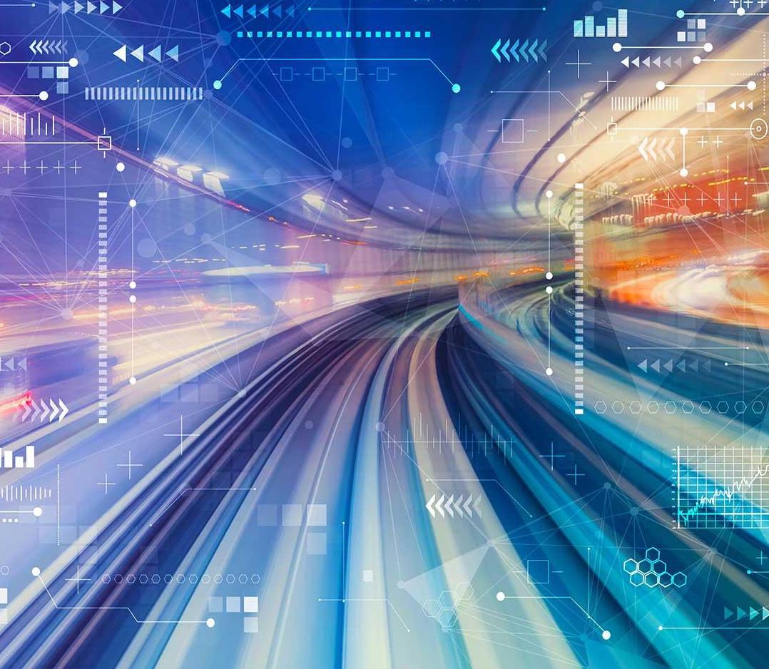 Colorful interpretation of high-speed digital data highway