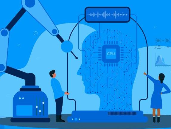 conceptual illustration demonstrating generative AI
