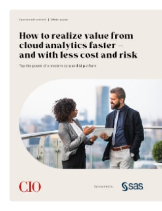 How to realize value from cloud analytics faster — and with less cost and risk