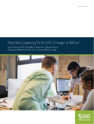 Machine Learning With SAS® Enterprise Miner™