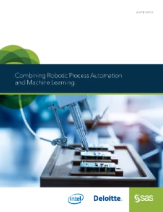 Combining Robotic Process Automation and Machine Learning