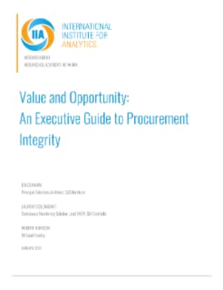 Value and Opportunity: An Executive Guide to Procurement Integrity