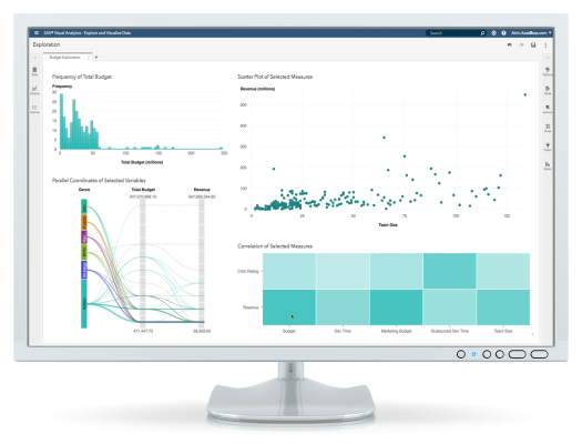 Screenshot of SAS Viya for Learners