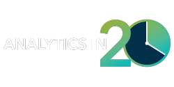 Analytics in 20 logo