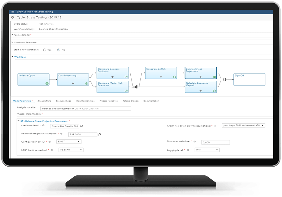 SAS Solution for Stress Testing - Cycle