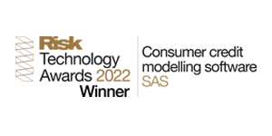Risk Technology Awards consumer credit modeling software of the year logo