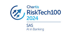 Chartis RiskTech 100 2024 AI in Banking Award Chartis RiskTech 100 2024 AI in Banking Award logo